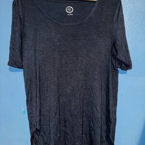 Women's Navy Blue Short Sleeve Maurices top